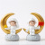 Car Decoration Creative Cute Plug-in Astronaut Home Car Resin Crafts Home Cake Baking Decoration