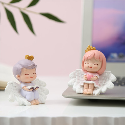 Environmental Protection Guardians Cake Baking Decoration Blind Box Car Decoration Resin Crafts Home Car Accessories Creative