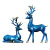 Nordic Style Modern Origami Elk Decoration Living Room TV Cabinet Wine Cabinet Move House House Moving Gift Home Decorations