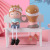 Strive Hard Indulging in Learning Resin Craft Ornament Cartoon Inspirational Doll Living Room TV Cabinet Decorations