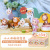 Xiaorenguo Kitchen New Blind Box Hand-Made Trendy Cute Figure Doll Spoon Tableware Resin Craft Ornament