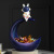 New Creative Astronaut Starry Rabbit Hallway Storage Ashtray Resin Decorations Candy Fruit Storage Ornaments