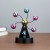 Metal Craft Perpetual Motion Instrument Wiggler Electric Rotary Perpetual Motion Colorful Ball Magnetic Celestial Instrument Creative Desktop Crafts