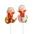 Grandpa and Grandma Plug-in Cake Baking Decoration Cartoon Ornaments Resin Crafts Home Ornament Creative