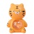 Year of the Tiger Mascot Cute Sesame Tiger Little Tiger Star Light Decoration Resin Craft Christmas New Year Gift