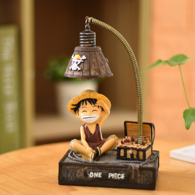 Anime Japanese Style Groceries Small Night Lamp Student Gift Resin Craft Ornament Children Practical Ideas Birthday Gift