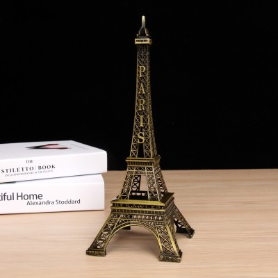 Oversized 60cm Bronze Tower Decoration Paris Eiffel Tower Decorations Cross-Border Foreign Trade Hot Sale