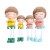 Creative Resin Craft Ornament Make Money Support a Family of Four Hanging Feet Doll Wedding Room Decorations Wedding Furnishings