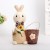 Cartoon Cute Pastoral Rabbit Pen Holder Can Be Piggy Bank Decoration Student Birthday Gift New Year Gift Christmas Gift