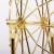 Full Metal Frame Golden Ferris Wheel Wiggler Office Desktop Perpetual Motion Instrument Celestial Instrument Non-Magnetic Wiggler