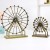 Nordic Iron Ferris Wheel Ornaments Creative Living Room Office Desk Surface Panel Interior TV Wine Cabinet Decorations Small Ornament