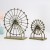 Nordic Iron Ferris Wheel Ornaments Creative Living Room Office Desk Surface Panel Interior TV Wine Cabinet Decorations Small Ornament