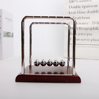 Creative Chaos Swing Metal Crafts Gift Decoration Home Plastic Newton Swing Newton Swing Ball a Regional Name for Billiards Wholesale