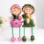 Creative Cartoon Purple Cabbage Chinese Cabbage Hanging Feet Doll European Creative Wine Cabinet Display Cabinet Decoration Ornaments