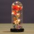New Couple Eternal Rose LED Light Glass Cover Ornaments Crafts Valentine's Day Gift Manufacturer