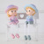 Nordic Boys and Girls Creative Hanging Feet Doll Little Time Couple Doll Living Room TV Cabinet Bedroom Decoration