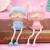 Nordic Cute Bubble Blowing Couple Hanging Feet Doll Living Room Wall Bedroom Room Decorations Gift Decoration