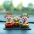 Creative Car Decoration Shaking Head God of Wealth Doll Car Cake Household Supplies Festive Gift Shop Opening Blind Box