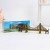 World Famous Landmark Building American Golden Gate Bridge Metal Crafts Model Living Room Display Cabinet Home Decoration