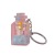 Girl Heart Macaron Pudding Color Oil Cartoon Floating Keychain Crystal Acrylic Handbag Pendant Wholesale
