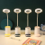 Factory Direct Sales round Hollow Pen Holder Desktop Lamp USB Rechargeable DIY Desk Lamp Multifunctional Small Night Lamp