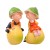 Creative European-Style Pastoral Fruit Straw Hat Doll Pear Doll Living Room Display Cabinet Domestic Ornaments Wholesale