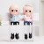 Accompany Old Creative Old Man Old Lady Resin Craft Ornament Hanging Feet Doll Couple Birthday and Holiday Gift