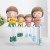 Creative Resin Craft Ornament Make Money Support a Family of Four Hanging Feet Doll Wedding Room Decorations Wedding Furnishings