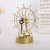 Full Metal Frame Golden Ferris Wheel Wiggler Office Desktop Perpetual Motion Instrument Celestial Instrument Non-Magnetic Wiggler