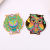 Color Owl Pattern Decoration European Ceramic Potholder Coffee Cup Mat Heat Proof Mat Dining Table Cushion Bowl Coaster Cup Coaster