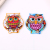 Color Owl Pattern Decoration European Ceramic Potholder Coffee Cup Mat Heat Proof Mat Dining Table Cushion Bowl Coaster Cup Coaster