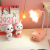 Girl Heart Reading Led Eye-Protection Lamp Desk Student Writing Bedside Table Lamp Dormitory Rechargeable Plug-in Small Night Lamp