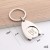 Coin Key Chain USD Euro Token Buckle Metal Keychains Creative Advertising Gift Pendant Custom Logo