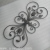 Iron Stair Decoration Flower Accessories Hand-Forged Flower Pieces Iron Door Welding Flower