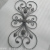 Iron Stair Decoration Flower Accessories Hand-Forged Flower Pieces Iron Door Welding Flower