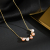 Classic Jewelry Light Luxury and Simplicity Style 18K Gold Plating Natural Freshwater Pearl Necklace Multicolor Style