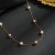 Classic Jewelry Light Luxury and Simplicity Style 18K Gold Plating Natural Freshwater Pearl Necklace Multiple Classic Multi-Color Style