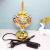 Middle East Style Ceramic Crystal Incense Burner Plug Electric Heating Incense Burner Home Essential Crafts Decoration Incense Burner