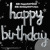 Lowercase Letter Conjoined Happy Birthday Happy Birthday Birthday Aluminum Foil Balloon Set Birthday Party Decoration