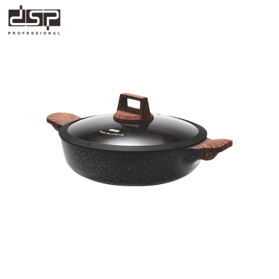 DSP DSP Medical Stone Two-Flavor Hot Pot Hot Pot Household Cookware Non-Stick Hot Pot CA004-G32