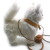 Electric White Cat Simulation Plush Cute Kitten Will Walk Leash Cat Forward and Backward Children's Toy Gift Wholesale