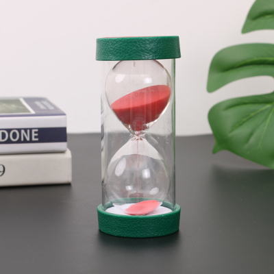 Fashion Cartoon Hourglass Primary and Secondary School Children's Drop-Resistant Game Sand Clock Timer Personalized Creative Ornaments