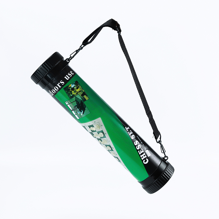 中号桶装国际象棋 塑料皮革质黑白棋子国际象棋 定制批发