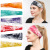 Europe And America Cross Border Fashion Tie-Dye Fabric Cross Hair Band Women 'S Yoga Running Sports Headband Wholesale