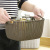 Plastic Storage Basket Sundries Storage Box Desktop Snack Storage Box Rectangular Storage Basket Wardrobe Finishing Basket