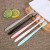 WeChat Hot-Selling Korean Macaron Toothbrush 10 PCs Adult Fine Soft Hair Toothbrush with Sheath Factory Wholesale