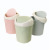 Creative Storage Bucket Small Size with Lid Desktop Trash Bin Mini Home Living Room Table Bed Head Clamshell Trash Can