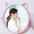 Punch-Free Wall Hanging Small Mirror Bathroom Wall-Mounted Cosmetic Mirror Home Bathroom Wall Self-Adhesive Bathroom Mirror