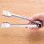 Factory Direct Sales Stainless Steel Food Clip Lengthened Baking Bread Clip Steak Tong BBQ Clamp Thickened And Anti-Scald