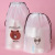 Bear Beam Storage Bag PE Drawstring Bundle Waterproof Bag Simple Translucent Travel Dustproof Bag in Stock Wholesale